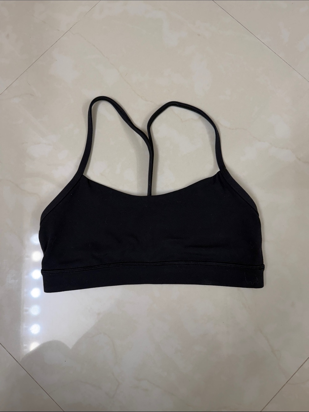 lululemon athletica Black Strappy Sports Bra